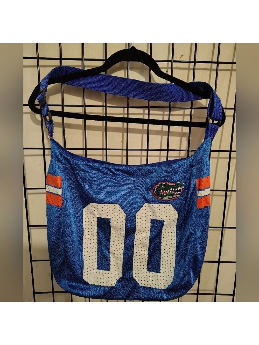Florida Gators Blue Mesh Jersey Cross Body Bag by Spirit Ready Purse